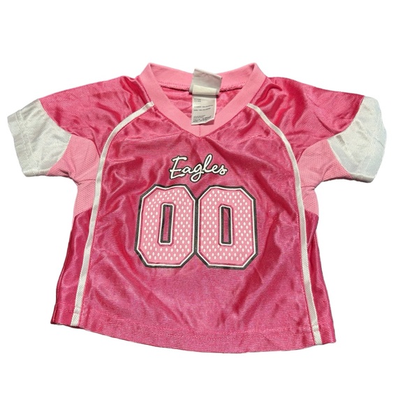 NFL Other - NFL Team Apparel | Eagles 00 Jersey | Pink | Size 18m | 0034